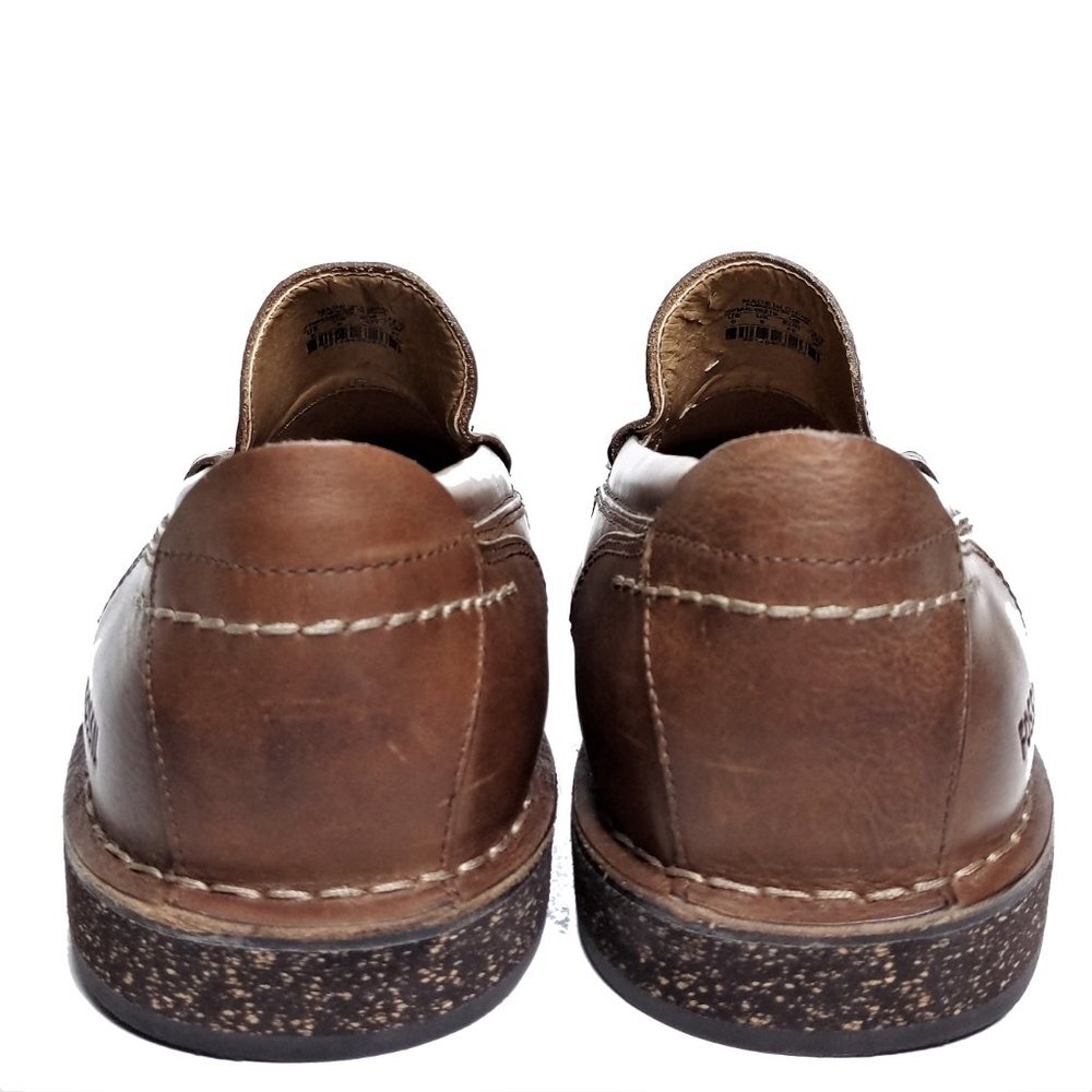 Fossil Brown Slip On Loafer EXCELLENT Sz 9 - Picture 6 of 12